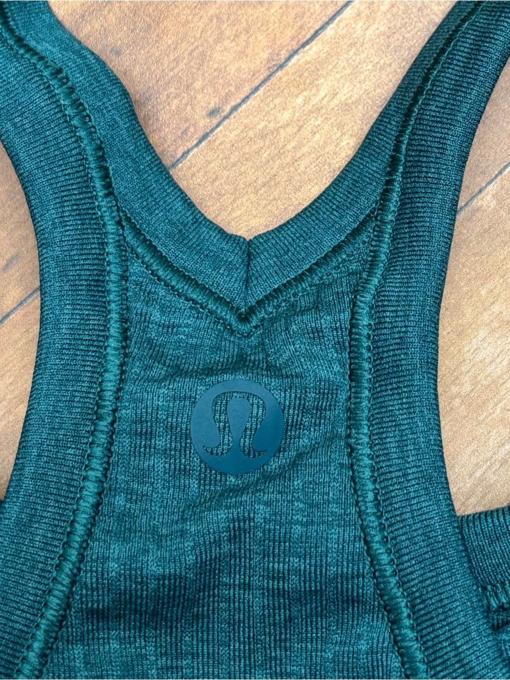 Lululemon Ebb To Street Tank Top In Storm Teal Size 12 - Picture 3 of 6